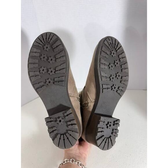 "WHITE MOUNTAIN" Womens Chunky Heel Boot "Bandwagon" Winter Boots Faux Fur - Picture 13 of 13